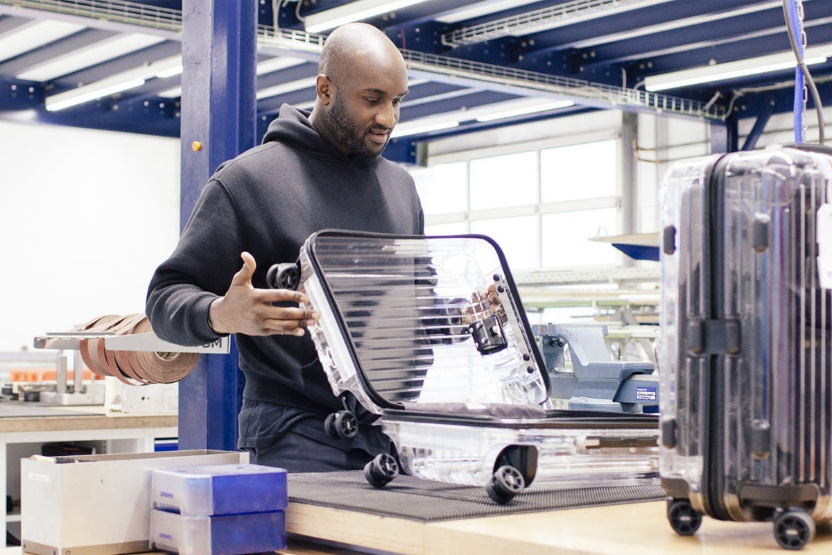 rimowa clear suitcase